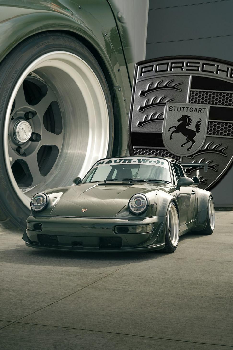 Porsche 911 turbo after